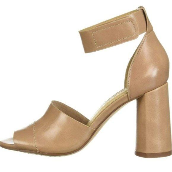 Splendid Thandie Leather Ankle-Strap Sandals Nude -6.5 - Picture 6 of 9